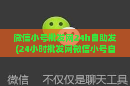 微信小号批发网24h自助发(24小时批发网微信小号自助发货)